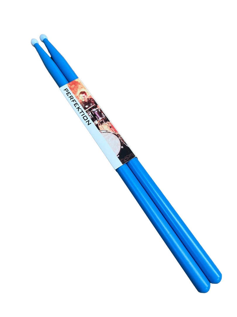 Perfekt Gear Perfektion 5A Colored Sticks with Nylon Tips - Light Blue