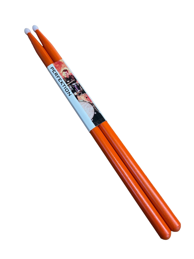 Perfekt Gear Perfektion 5A Colored Sticks with Nylon Tips - Orange