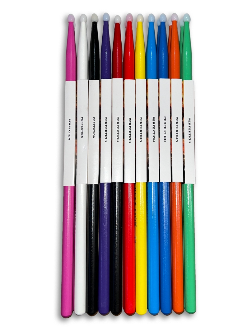 Perfekt Gear Perfektion 5B Colored Sticks with Nylon Tips - Assorted