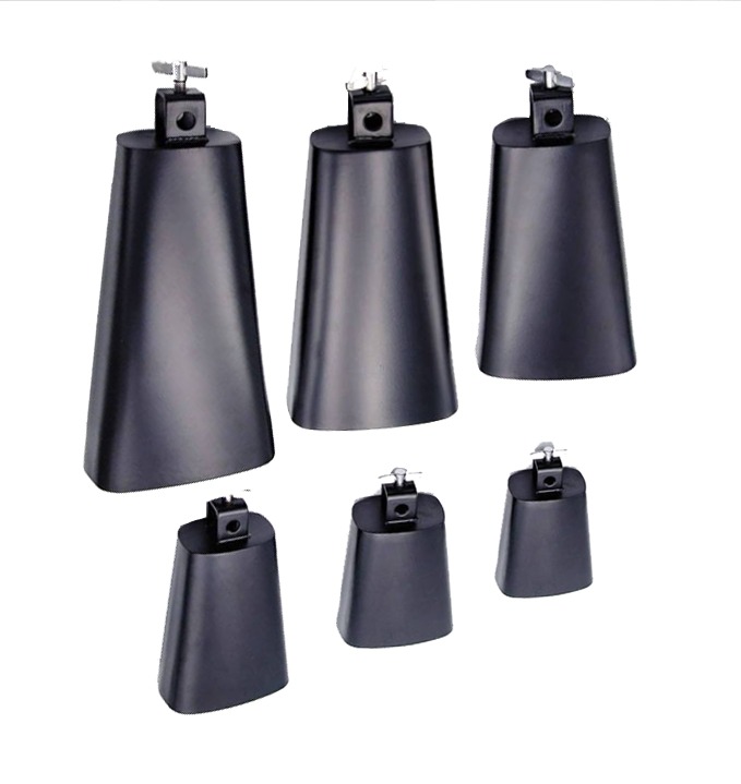 Perfekt Gear Perfekt Gear Cowbells - Black w/Mount - 7 Inch