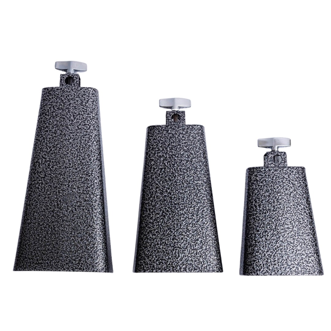 Perfekt Gear Perfekt Gear Cowbells - Black Wrinkle Finish w/Mount - 5 Inch