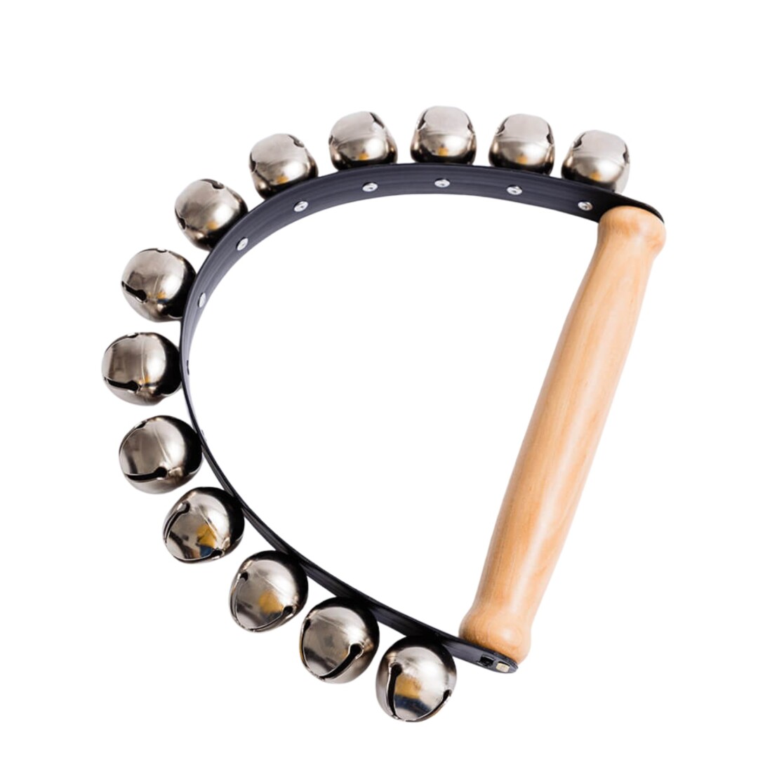 Perfekt Gear Perfekt Gear Curved Hand Held Sleigh Bells - 9 Bells