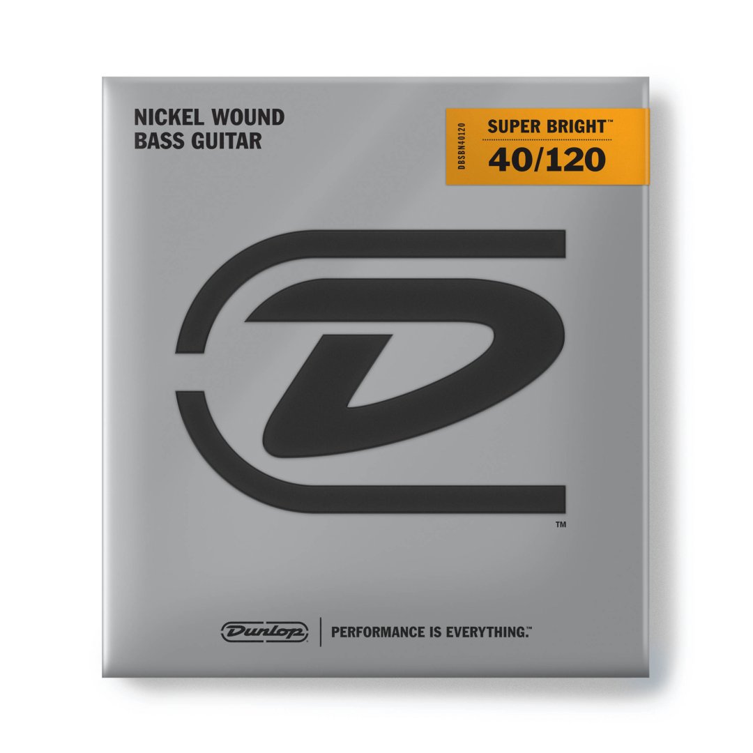 Dunlop DBSBN40120 Super Bright Nickel Wound Bass Strings (5 String). 4