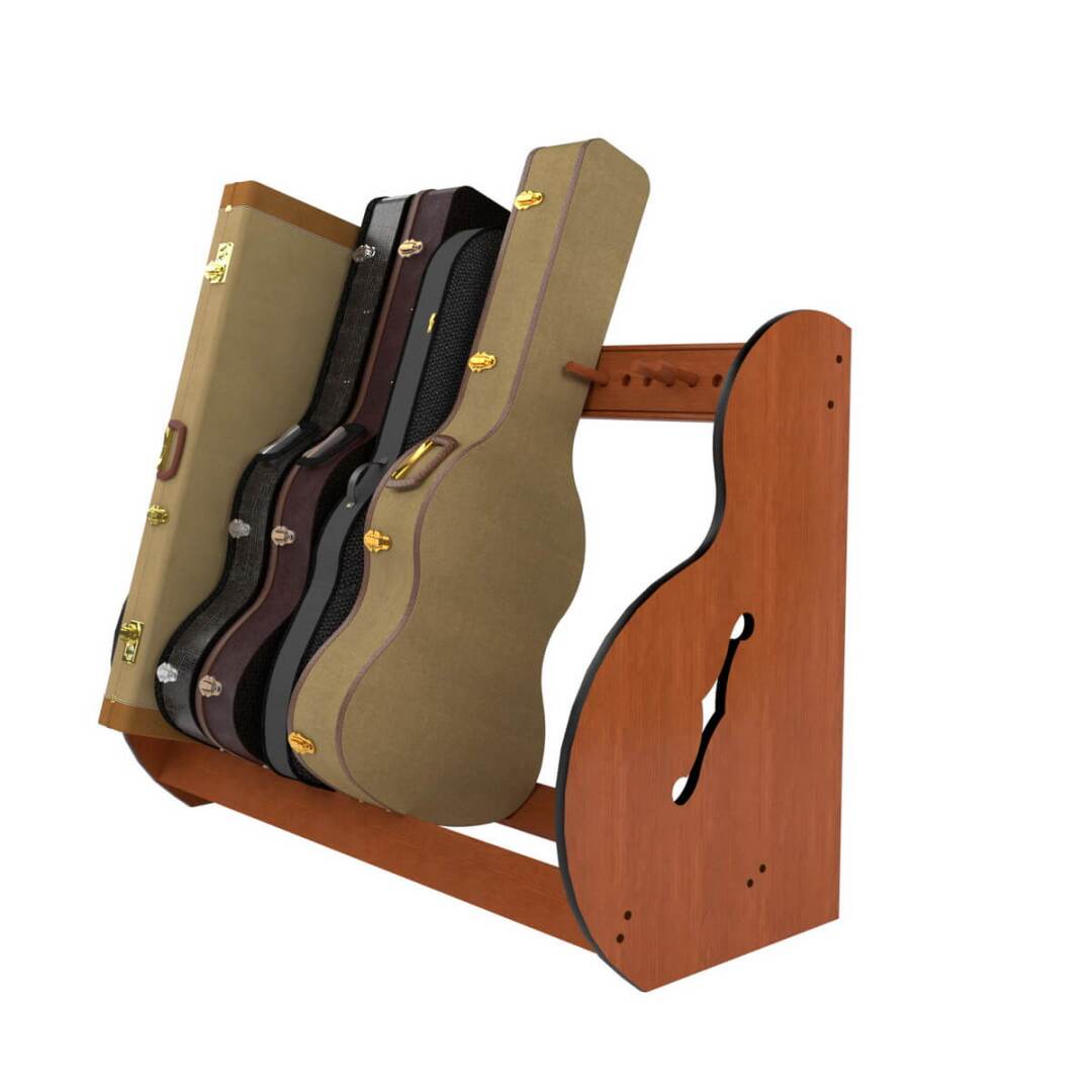 A&S The Studio� Standard Guitar Case Stand - 7-9 Cases