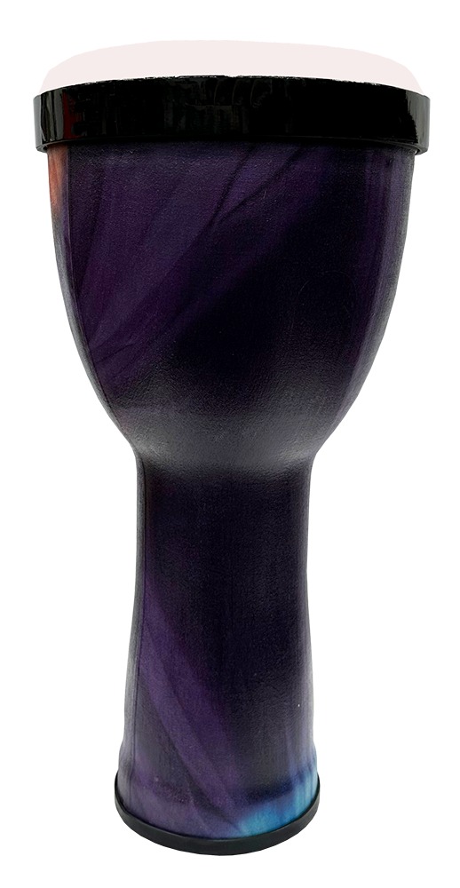 Toca Percussion Sympatico�Nesting Djembe, Woodstock Purple, Pretuned Fiber - 8" Head