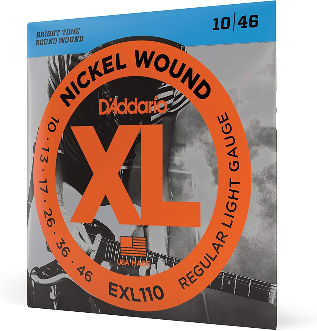 D'Addario EXL110 XL Nickel Wound Electric Guitar Strings - .010-.046 R