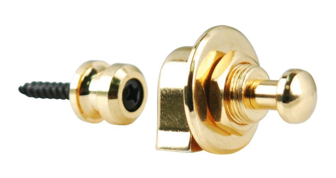 Grover GP800G Quick Release Strap Locks. Gold