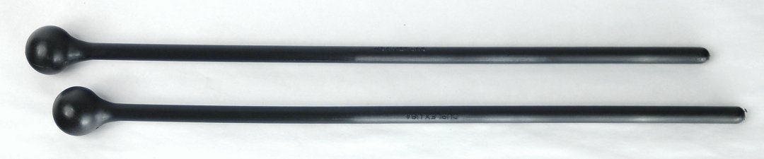 Trophy 1740RB Nylo-Tex Bell Lyra Mallets Black