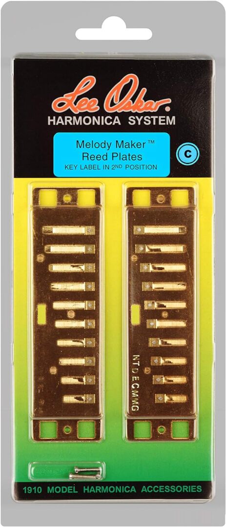 Lee Oskar 1910MMRP-HC Melody Maker Replacement Reed Plates. High C