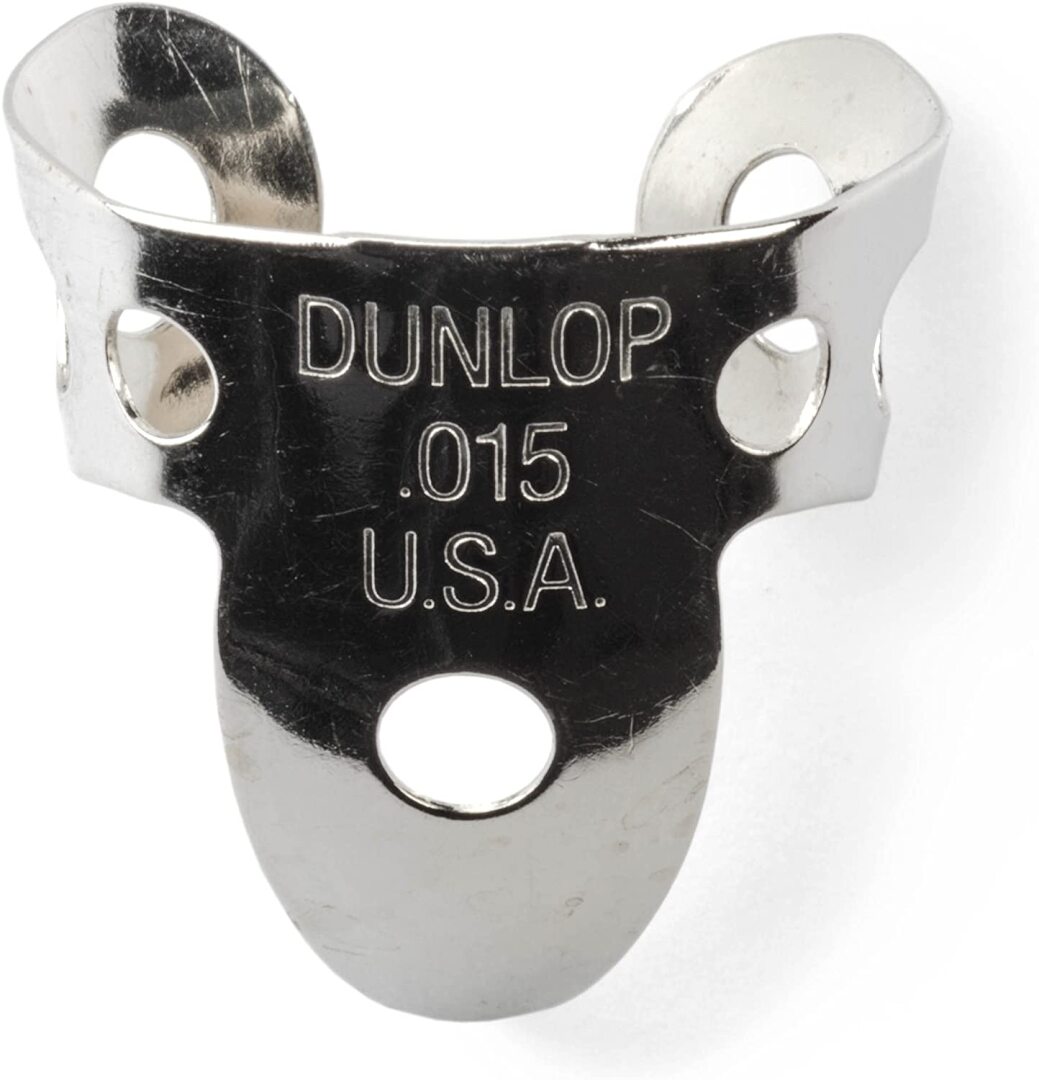 Dunlop 33R015 Nickle Silver Finger Pick .015" (20 Pack)