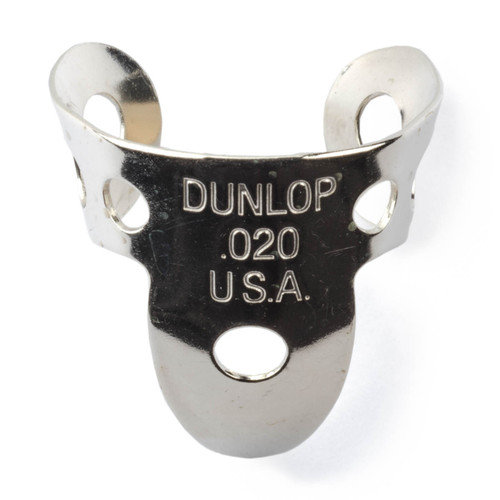 Dunlop 33R020 Nickle Silver Finger Pick .020" (20 Pack)