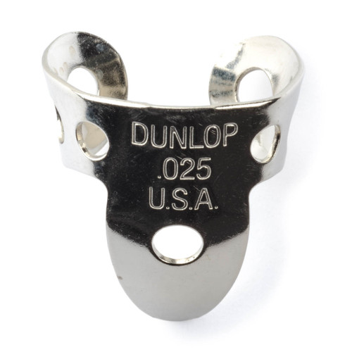 Dunlop 33R025 Nickle Silver Finger Pick .025" (20 Pack)