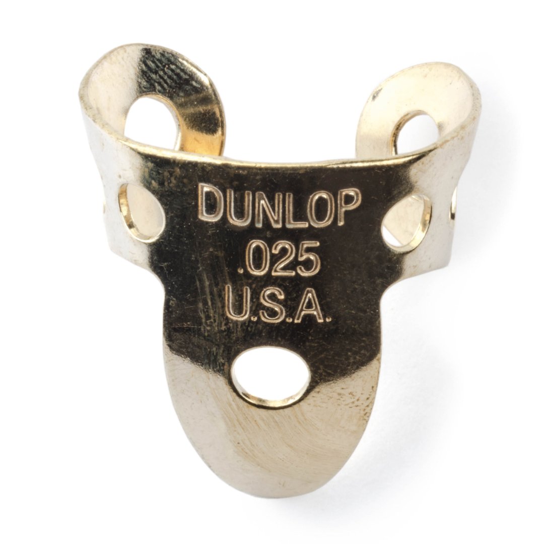 Dunlop 37R025 Brass Finger Pick .025" (20 Pack)