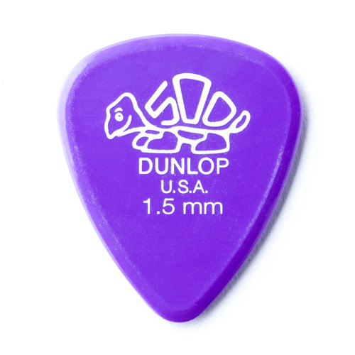 Dunlop 41R150 Delrin 500 Guitar Pick 1.50mm (72 Pack)