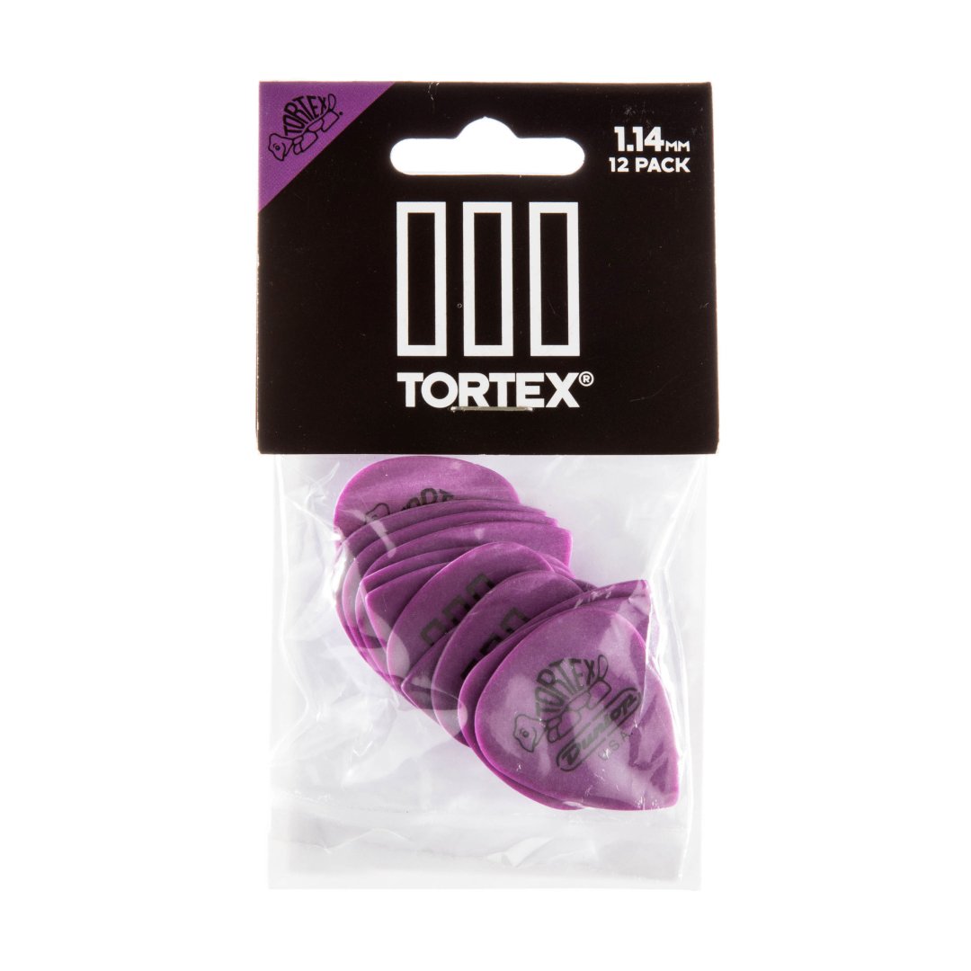 Dunlop 462P114 Tortex TIII Guitar Pick 1.14mm (12 Pack)