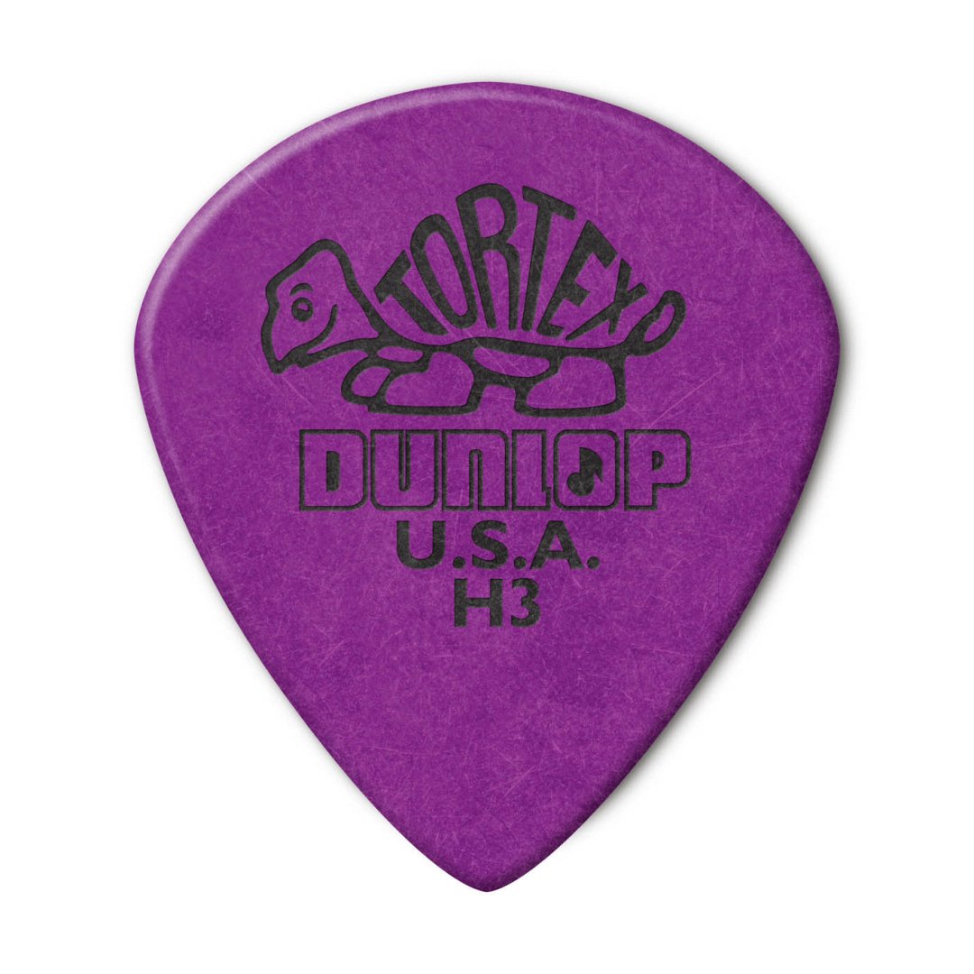 Dunlop 472RH3 Tortex Jazz III Guitar Pick. Heavy (36 Pack)
