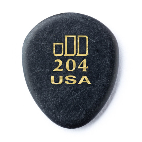 Dunlop 477P204 Jazztone Round Tip Guitar Pick. (6 Pack)