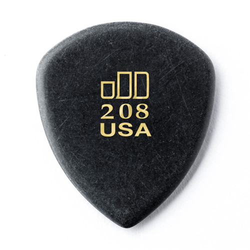 Dunlop 477P208 Jazztone Large Sharp Tip Guitar Pick. (6 Pack)