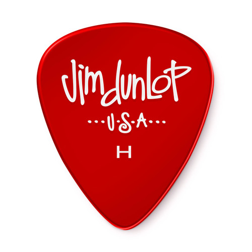 Dunlop 486RHV Gels Guitar Pick. Heavy Red (72 Pack)