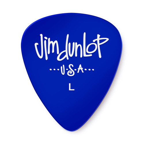 Dunlop 486RLT Gels Guitar Pick. Light Blue (72 Pack)