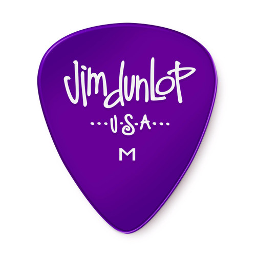 Dunlop 486RMD Gels Guitar Pick. Medium Purple (72 Pack)