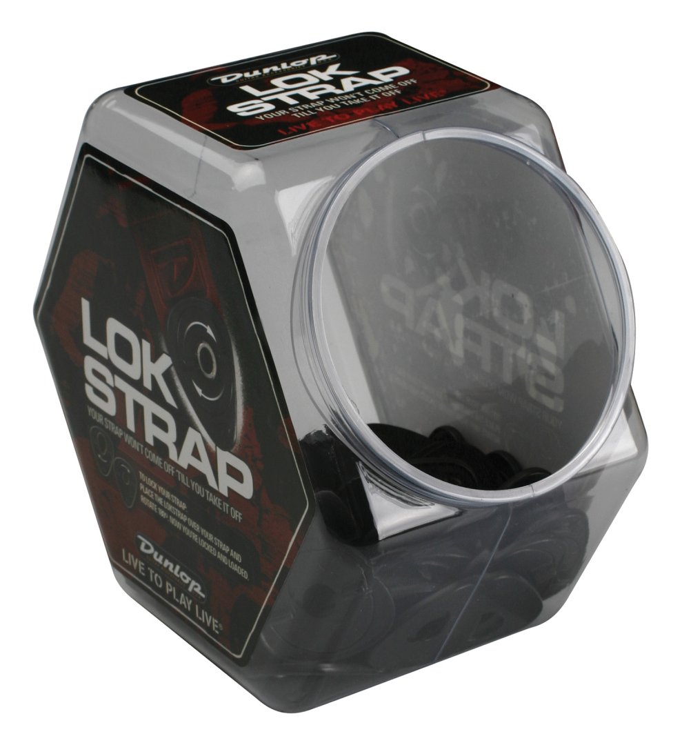 Dunlop 7007J Ergo Lock Strap. (Jar of 50)