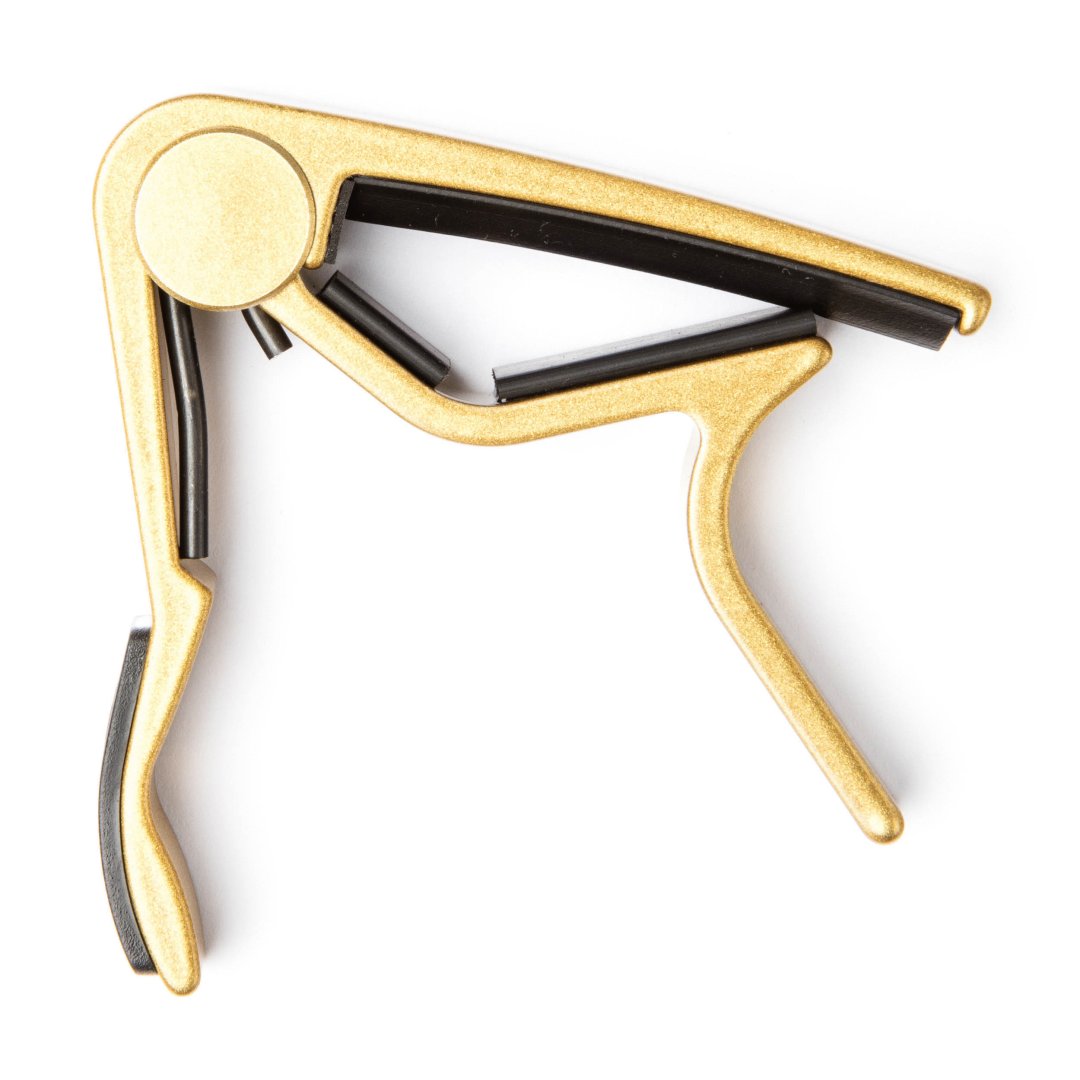 Dunlop 83CM Trigger Capo Acoustic Curved. Gold