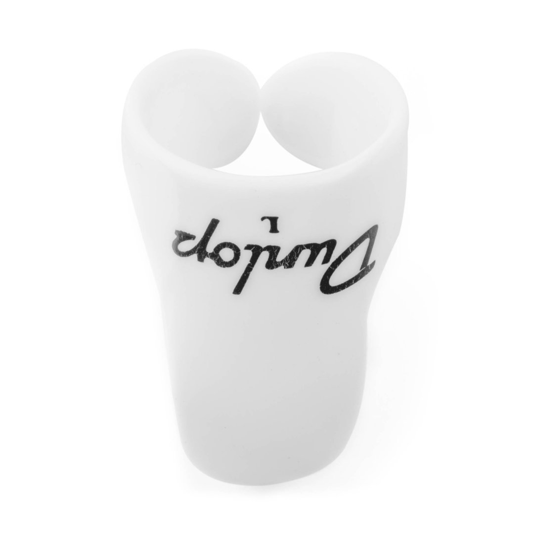 Dunlop 9021R Finger Picks White Plastic. Large (12 Pack)