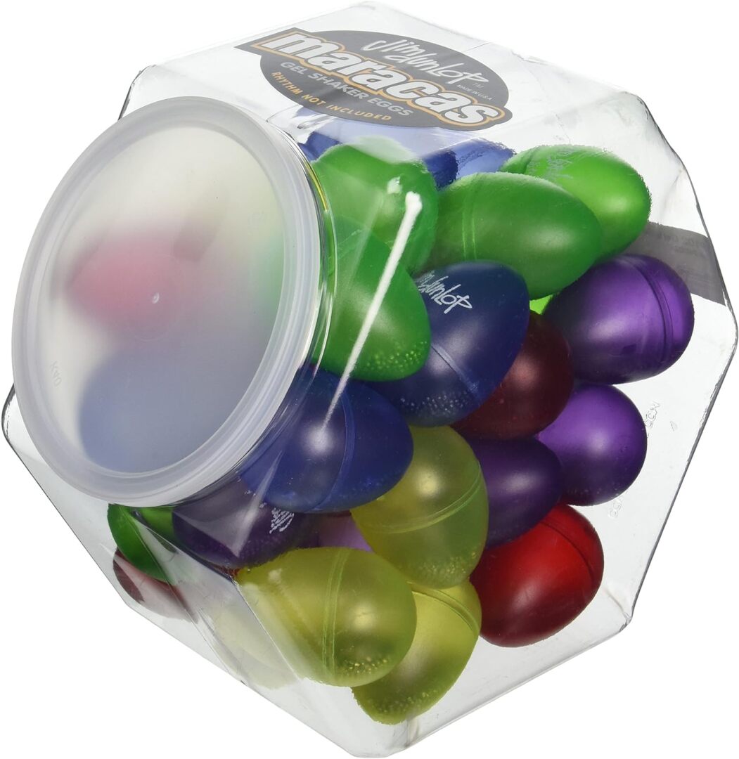 Dunlop 9102 Gel Maracas 5 Colors. (Jar of 36)