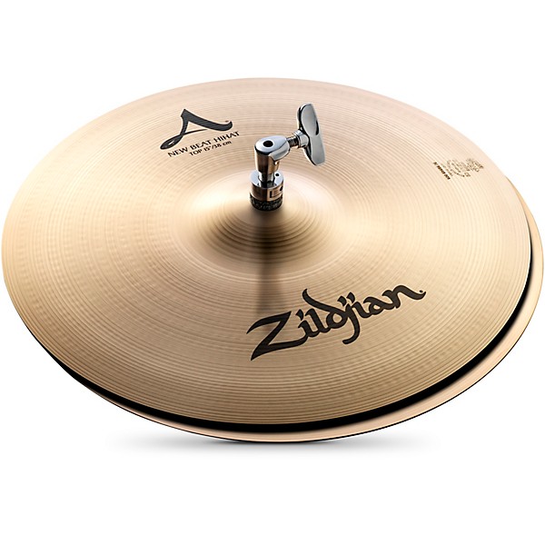 Zildjian A Series New Beat Hi-Hat Cymbal Pair 15 in