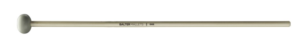 Vic Firth C-UN6 Unwound Balter Mallet. Rubber Hard Grey