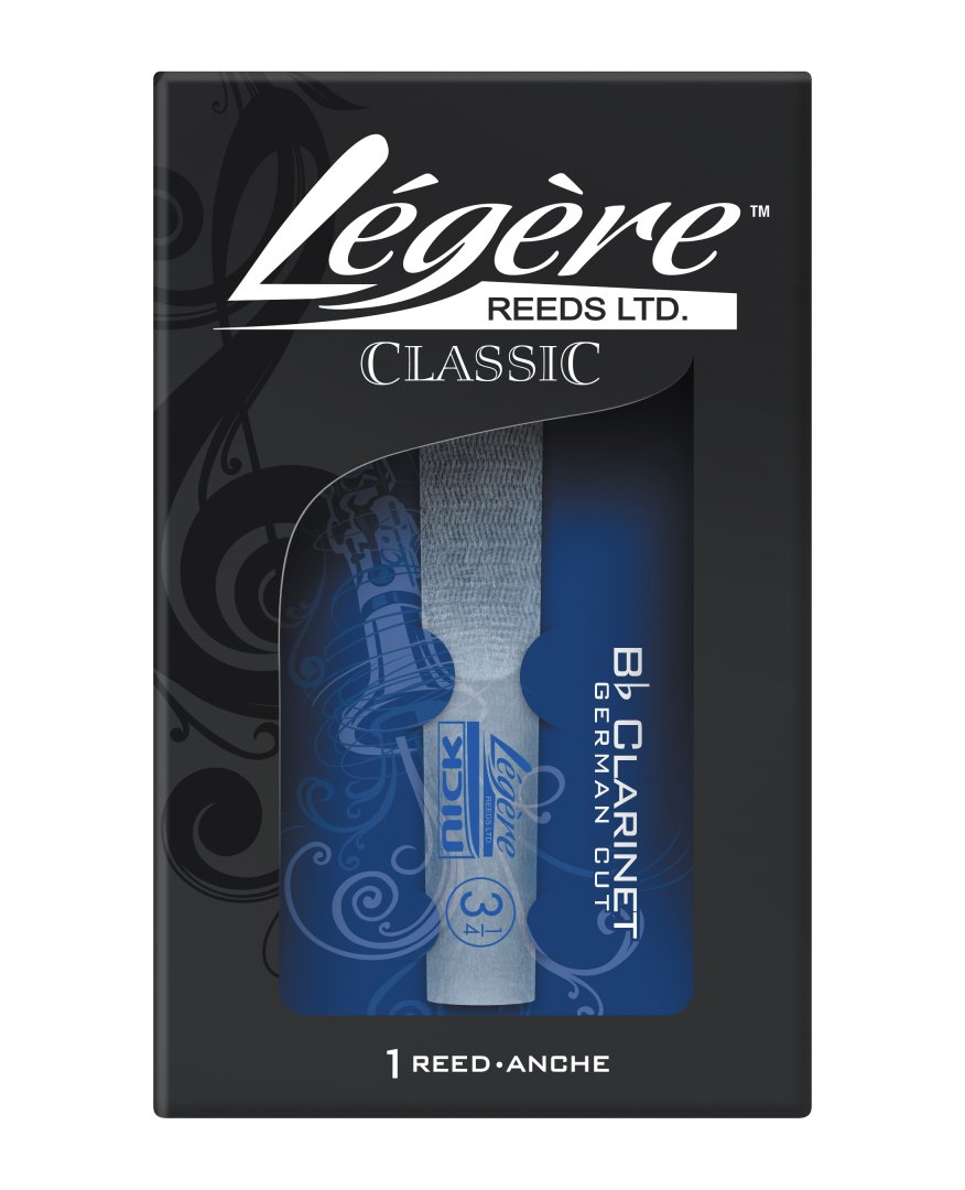 Legere Reeds BBG325 B Flat Soprano Clarinet. German Cut (3.25)