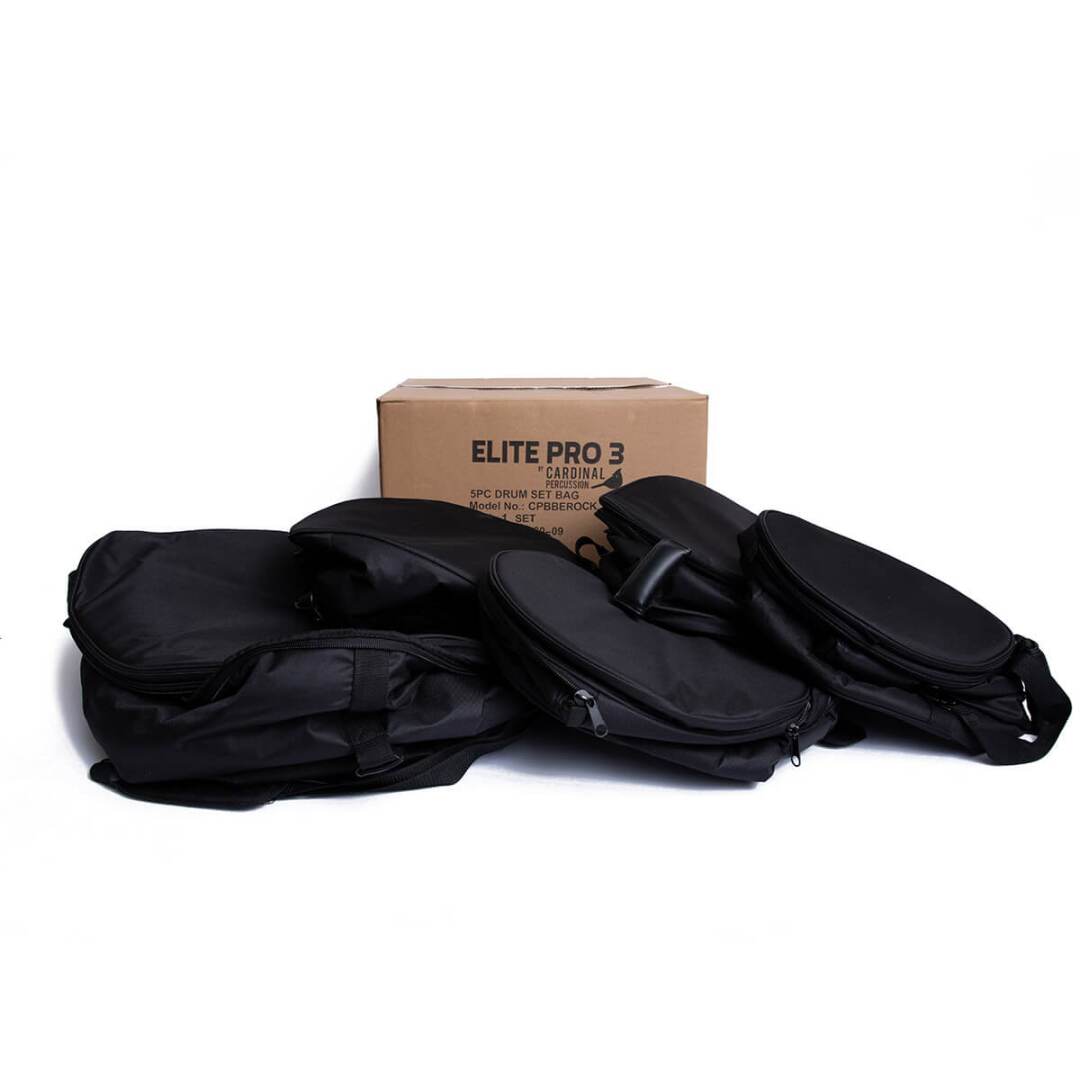 Cardinal Percussion Pro 3 Rock Bag Set
