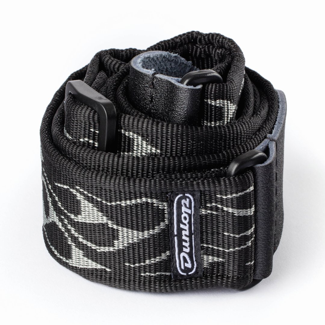 Dunlop D3811GY Grey Flambe Guitar Strap