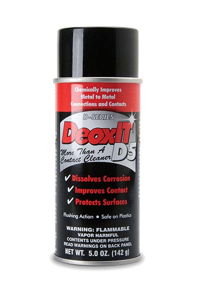 Hosa D5S-6 CAIG DeoxIT Contact Cleaner. (5oz)