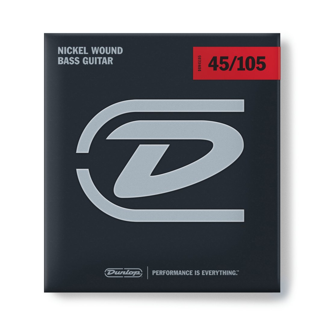 Dunlop DBN45105 Nickel Wound Bass Strings. 45-105