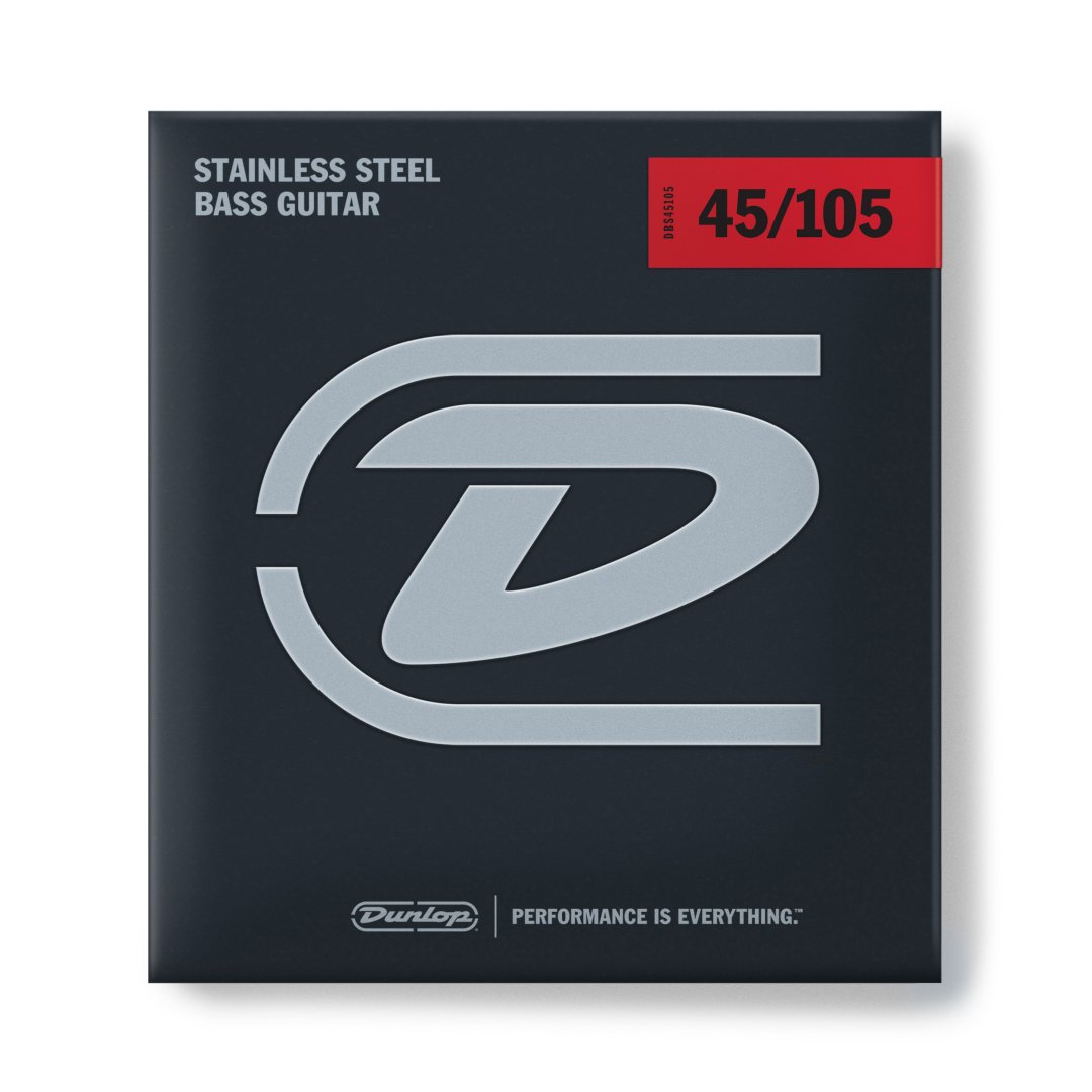 Dunlop DBS45105 Stainless Steel Bass Strings. 45-105