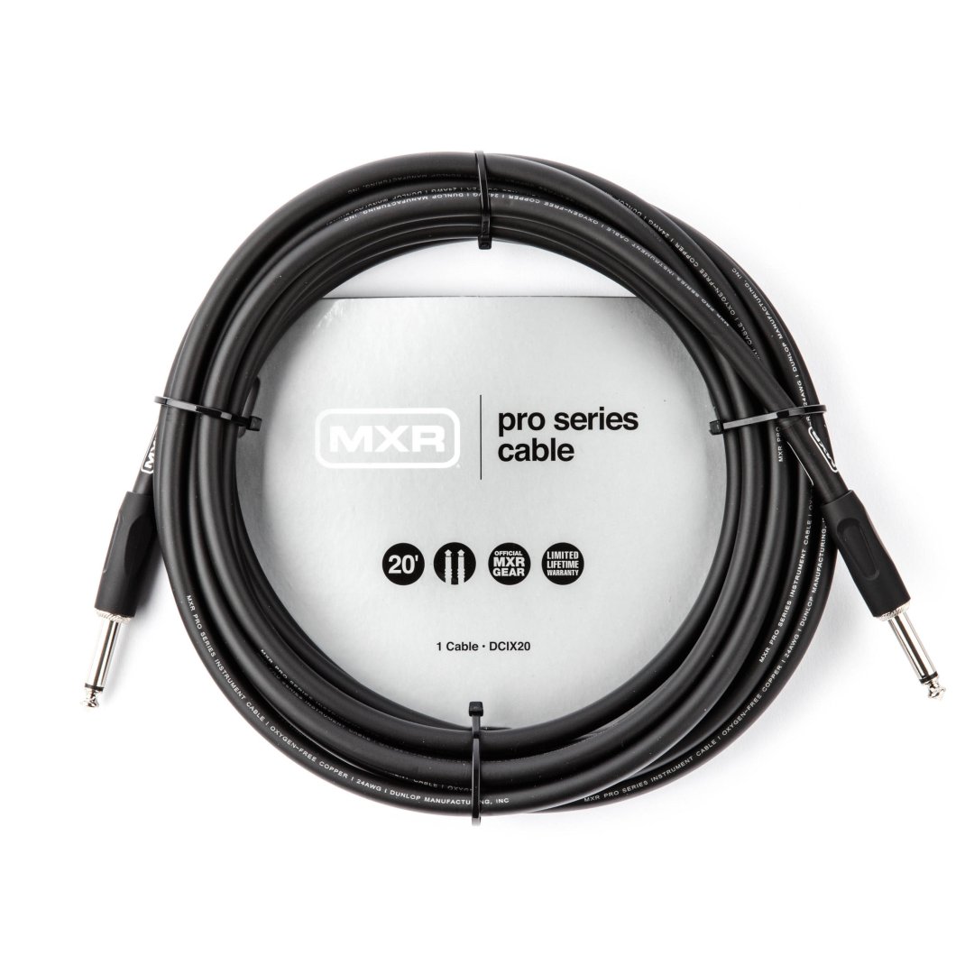 MXR DCIX20 Pro Series Instrument Cable. 20'