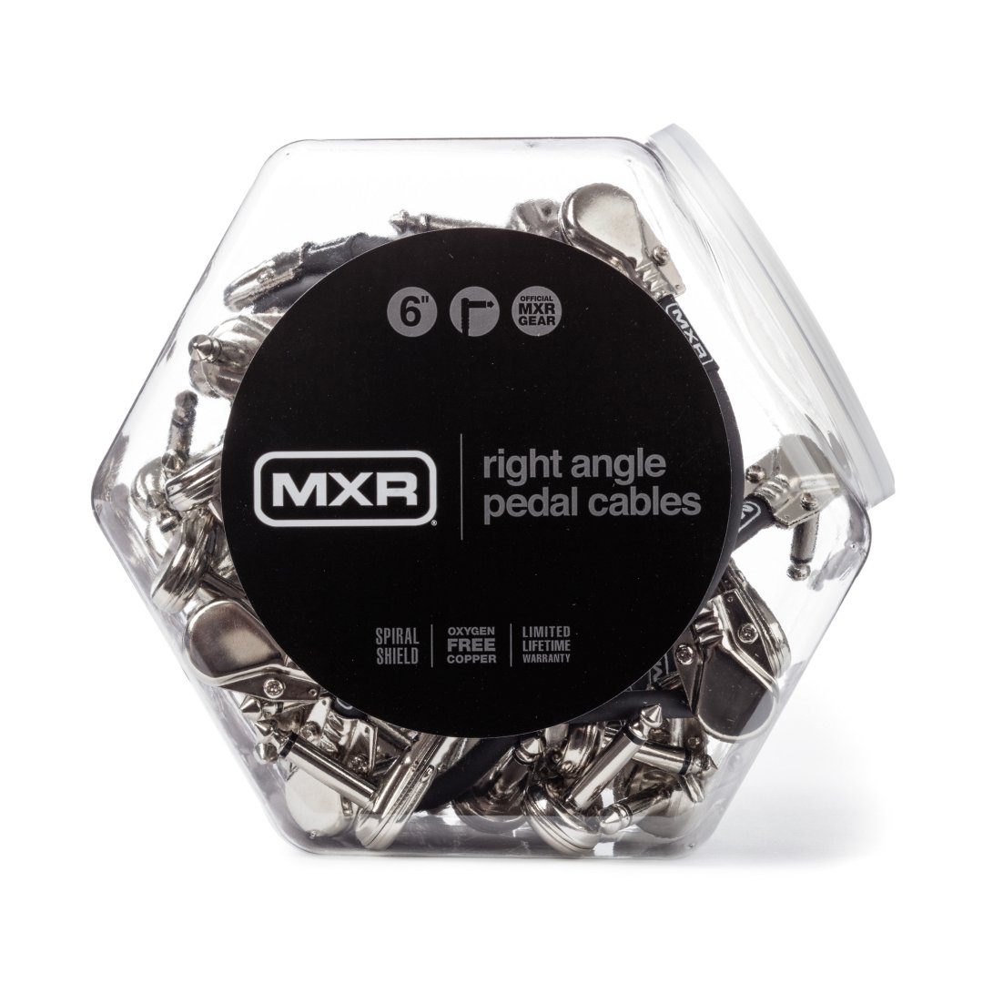 MXR Patch Cable Jar. 6" (20 Cables)