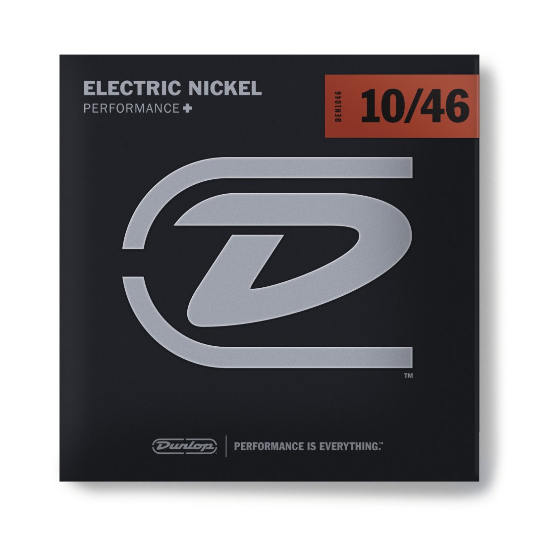 Dunlop DEN1046 Performance+ Nickel Wound Electric Guitar Strings. 10-4