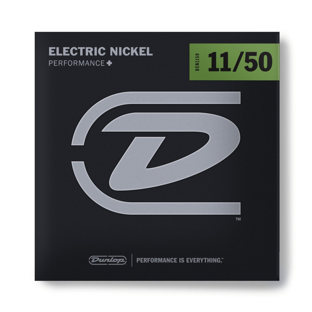 Dunlop DEN1150 Performance+ Nickel Wound Electric Guitar Strings. 11-5