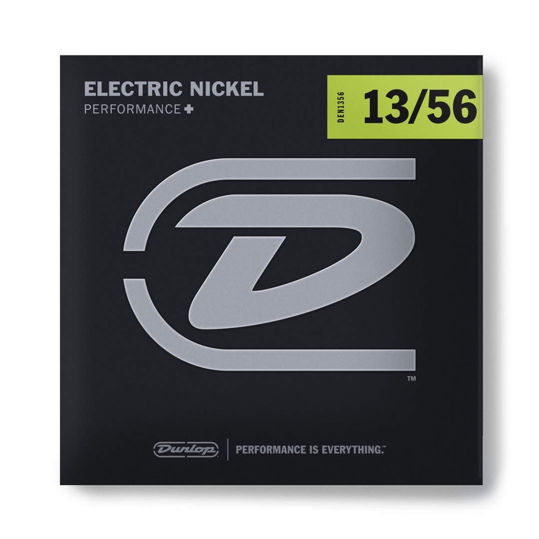 Dunlop DEN1356 Performance+ Nickel Wound Electric Guitar Strings. 13-5