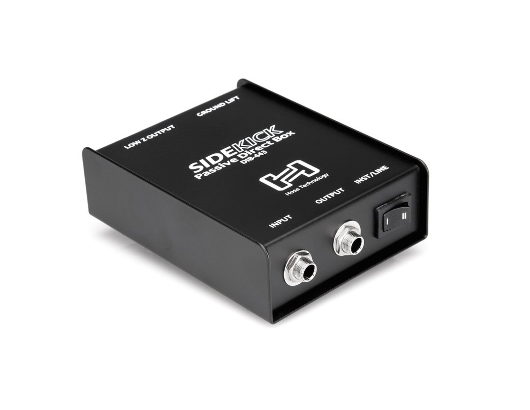 Hosa DIB-443 Sidekick Passive DI Box 1/4" TS to XLR3M