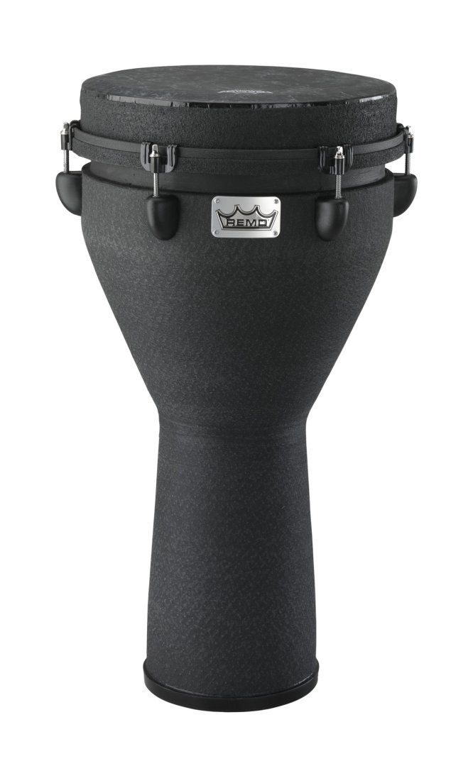 Remo DJ-0012-BE Mondo Djembe Drum. Black Earth 12"