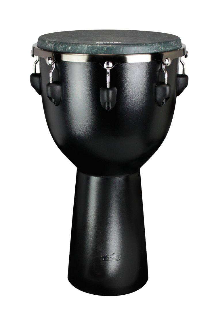 Remo DJ6012-70 Apex Djembe. 22" X 12" Black