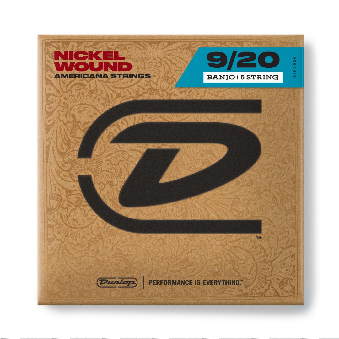 Dunlop DJN0920 Americana Loop End Nickel Wound Banjo Strings (5 String