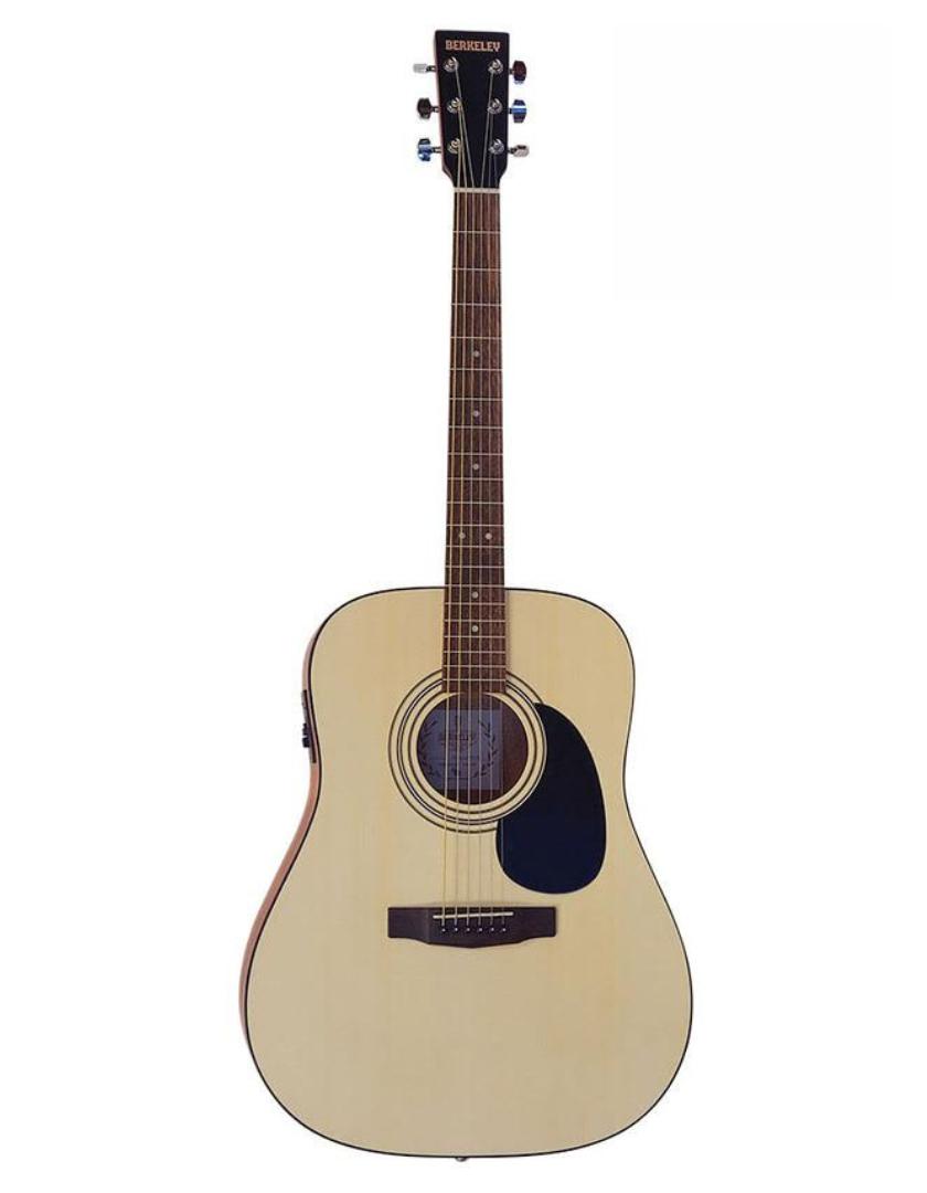 Berkeley Dreadnaught Acoustic/Electric Guitar Open Pore