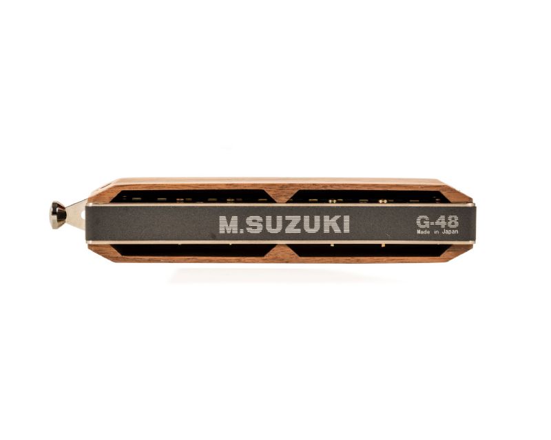 Suzuki G-48W-C Gregoire Maret Signature Model Wood Harmonica. Key of C