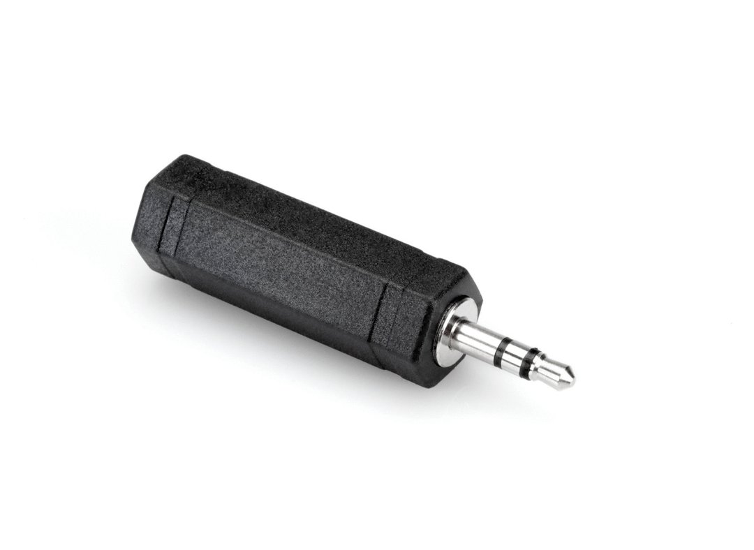 Hosa GMP-386 Adaptor 1/4" TS to 3.5mm TRS