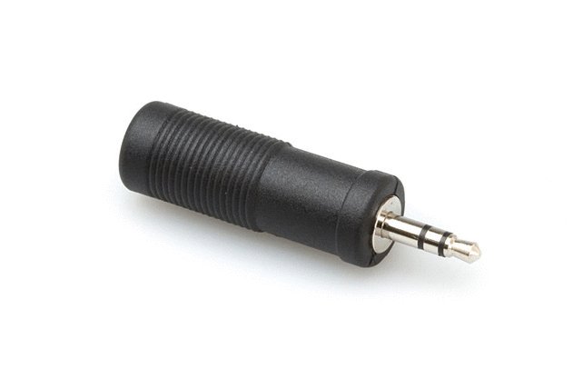 Hosa GMP-112 Adaptor 1/4" TRS to 3.5mm TRS